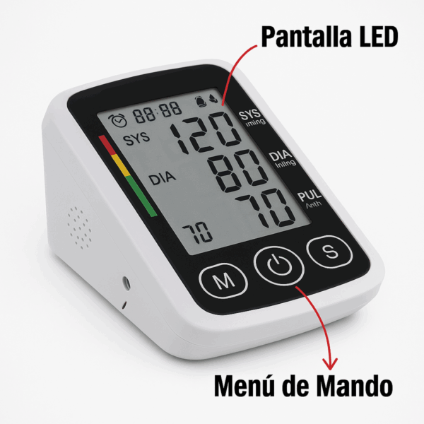 ❤️‍🩹Tensiómetro de Brazo con Voz Automático - Image 2
